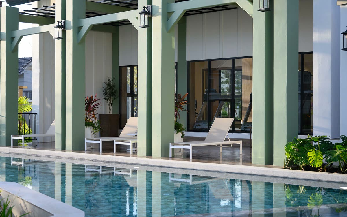 The clubhouse terrace at Anasiri Paklok