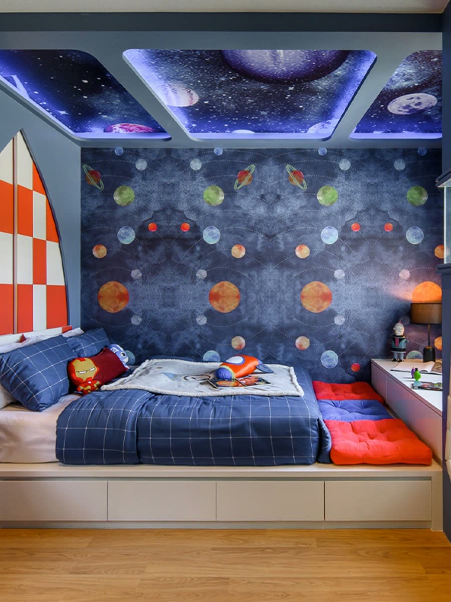 A children's bedroom in the show home